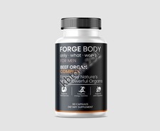 Forge Body Beef Organ Complex Capsules - Gras...