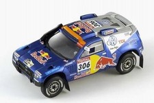 Spark S0827 1/43 Touareg Race 2 Dakar 2010 2nd #306 N. AL-Attiyah / T.Gottschalk