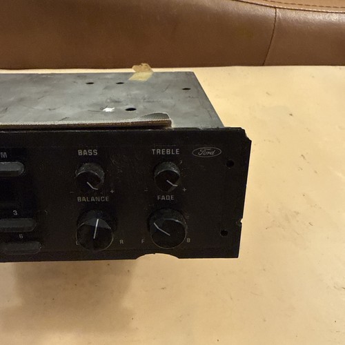 88-89 Ford Mustang Radio Player Audio Sound AM FM Oem E7ZF-19B151-CA - Foto 3 di 10