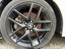 2023-2024 Honda Civic 18X8 5-V Spoke Wheel Gloss Black Minor Curb Rash
