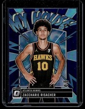 2024-25 Donruss Optic My House Blue Prizm Zaccharie Risacher RC Atlanta Hawks