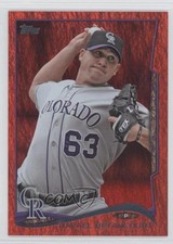 2014 Topps Red Hot Foil Rafael Betancourt #139 1tr