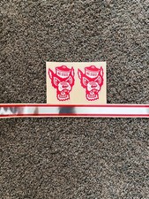 Chrome Nc State Wolfpack Tuffy Football Helmet Decals Full Size