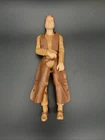 Vintage Johnny West Action Figure Louis Marx Cowboy Figure wChaps Vest Spurs 12”