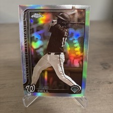 2025 Topps Chrome #263 Josh Bell Sepia Refractor - Washington Nationals