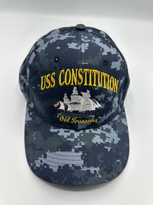 The Corps USS Constitution Blue Como Baseball Cap Hat One Size