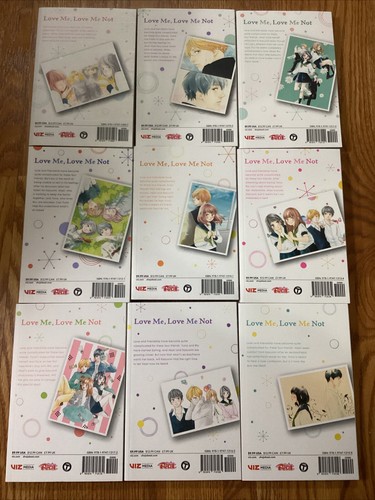 Love Me, Love Me Not English Manga Volumes 1-9 Lot/Set Shôjo Beat - Imagen 4 de 4