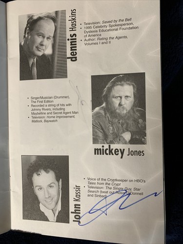Mark & Brian Celebrity 2001 Golf Tournament 19 Famous autographs - Picture 5 of 7