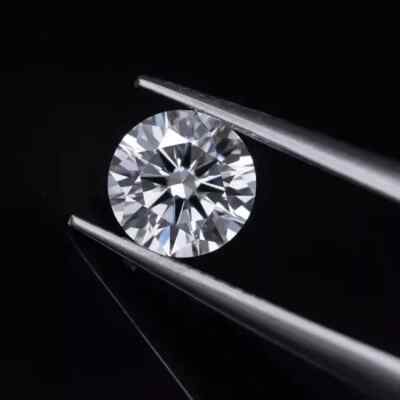 2.45 CT Natural White Diamond Round Cut VVS1 D Grade IDGL Certified 1 Gift Y1