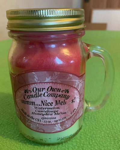 Our Own Candle Company mmm...Nice Melons 13 oz. Scented Candle