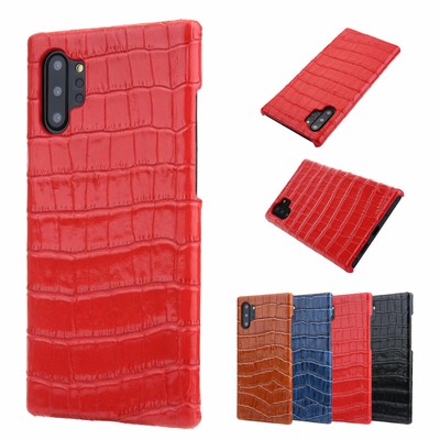 For Samsung S20/S20 Ultra/Note10/S10+ Genuine Leather Shockproof Back Case Cover