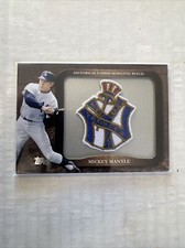 2009 Topps Legends Commemorative Patch #LPR11 Mickey Mantle /1951 World Series