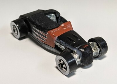 Hot Wheels Rat Rods Series Track T 1/64 Diecast Black Hot Rod