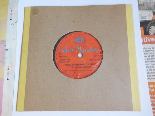 Tony and the Cadillacs to Sleep Perchance To Dream 1967 7" 1ère unité britannique 19 - Photo 5/5