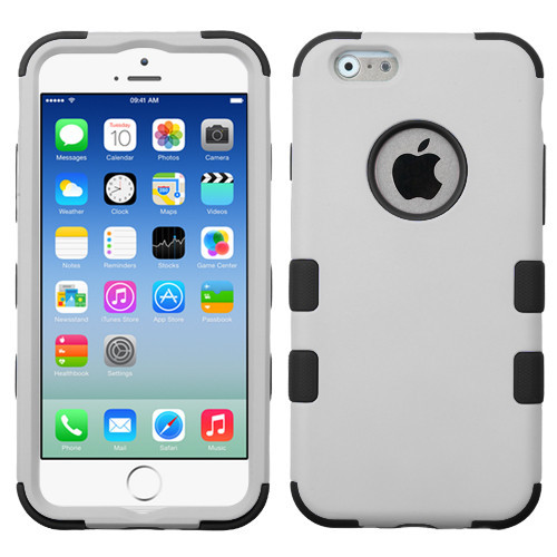 iPhone 6 (4,7") Hybrid Def Armor Case Dual Layered Cover + Displayschutzfolie - Bild 54 von 56