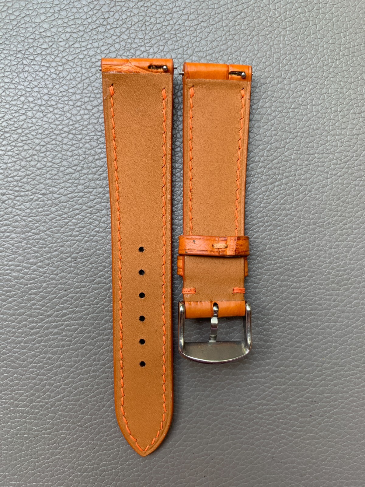 Swiss Fashion Pig Skin Leather 10 mm Replacement Watch Band KC2639_K0032438 main image 1