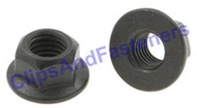 AMZ Clips And Fasteners 25 M10-1.5 Hex Flange Locknuts 21mm Flange