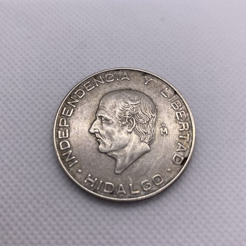 Mexico Estados Unidos Mexicanos 5 Pesos KM# 469 1957 Mo Mexico Silver #8822 - Picture 2 of 4