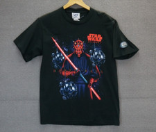 VTG Star Wars Episode 1 Phantom Menace Darth Maul Lee Sport T-Shirt Size M NWT