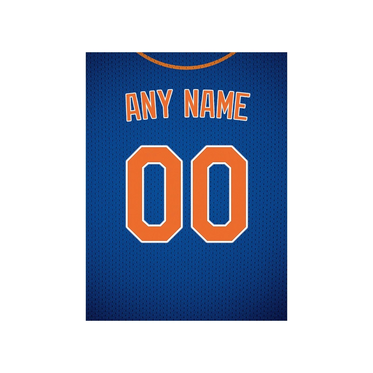 New York Mets Jersey Print-Personalized Any NAME & NUMBER-FREE