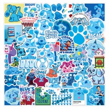 Blue's Clues Assorted Skateboard Stickers Lot Of 50 Pieces