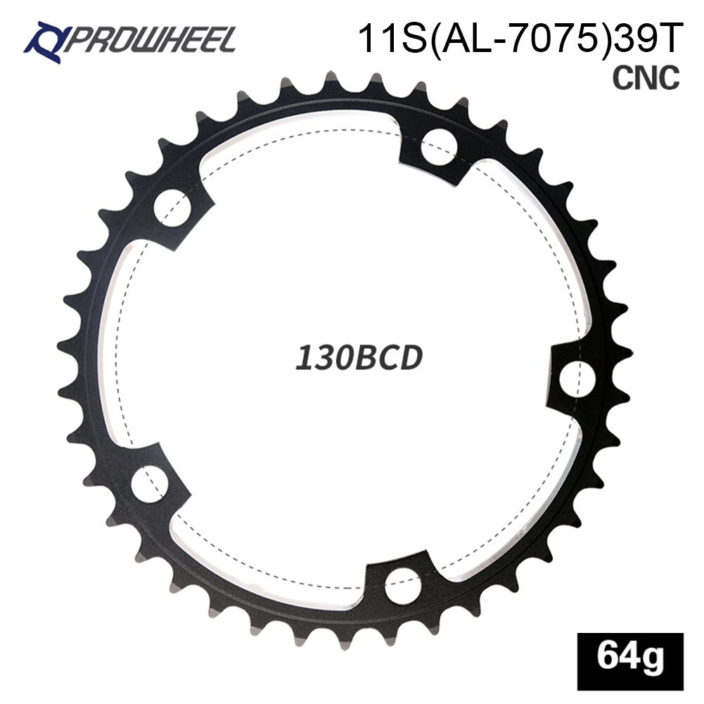 Fahrrad-Kettenblatt 38 Zähne BCD104mm - Stahl Kettenblatt Für 7-/11-Gang Kurbelgarnitur