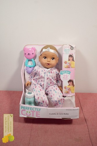 Perfectly Cute Cuddle and Care Baby Doll Brown Eyes
