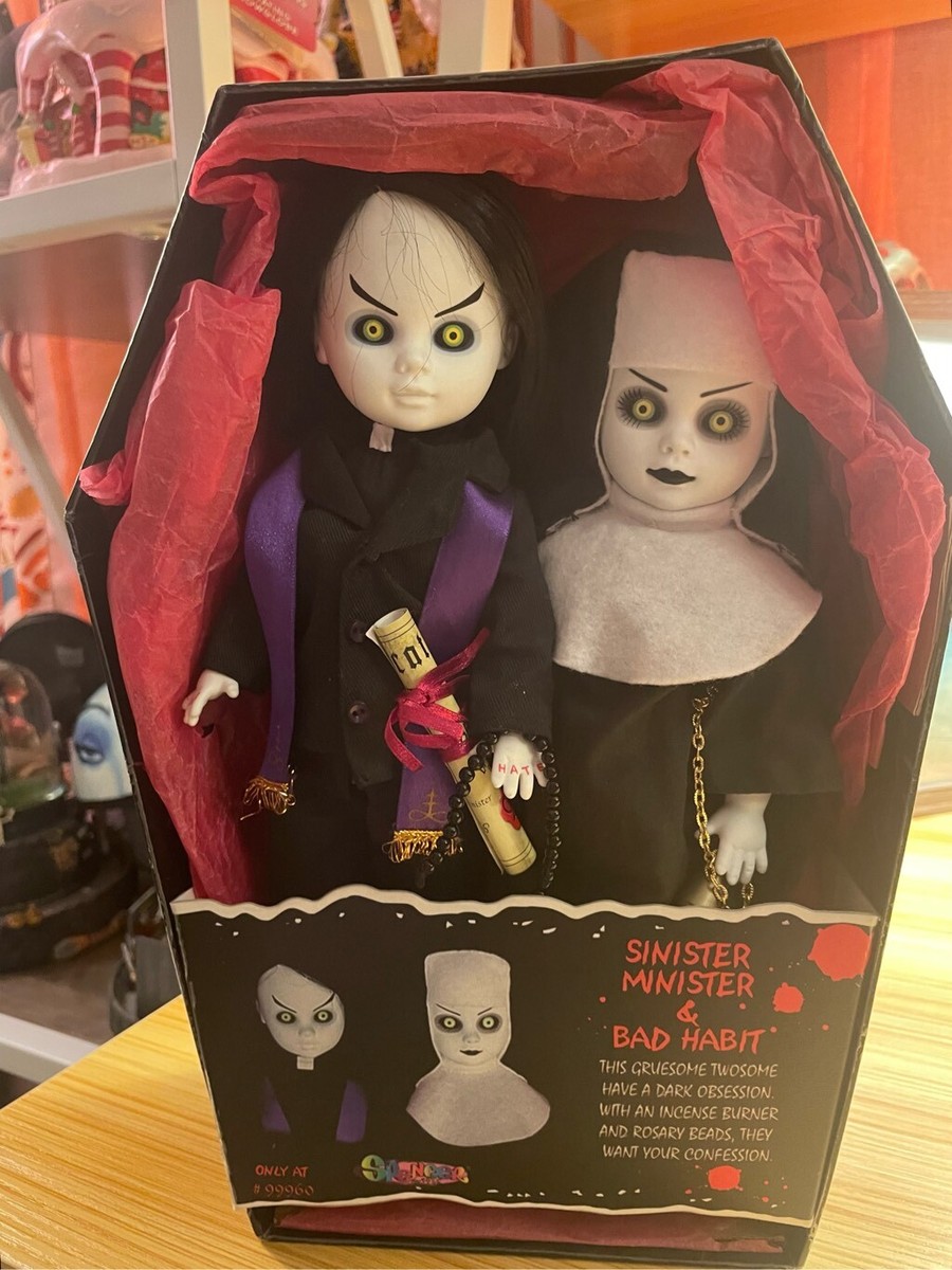 リビングドールズ SINISTER MINISTER Mezco Living Dead Dolls Sinister Minister & Bad Habit