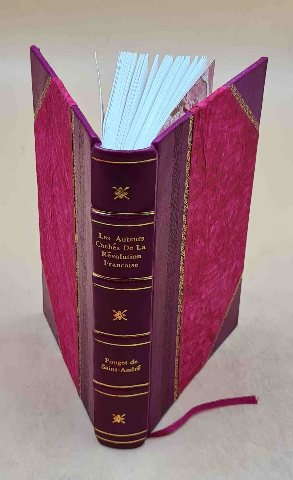 Les Auteurs Cach?S De La R?Volution Fran?Aise (D'Apr?S Des Docum [Leather Bound]