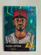 K300,627 - 2022 Topps Chrome Platinum Aqua Lava #90 Oliver Ortega #/299