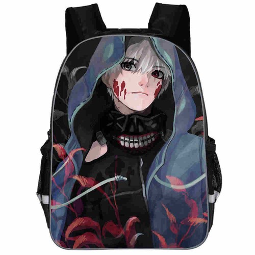 3D Print Tokyo Ghoul Anime School Backpack Travel Bag 11/13/16/18" - Picture 18 of 31