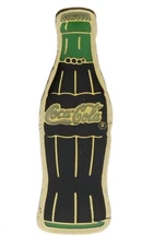 Coke Cola Green Bottle Licensed 1 3/8 inch Hat or Lapel Pin AK709 F4D11K