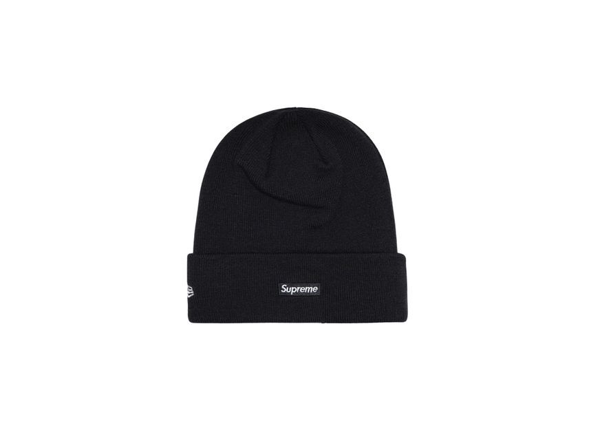 Supreme New Era Script Beanie Navy | eBay