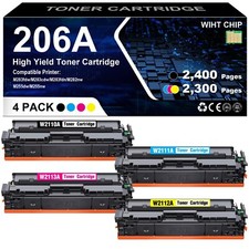 4PK 206A W2110A 206X Toner For HP Color Laserjet Pro MFP M283fdw M283cdw M255nw