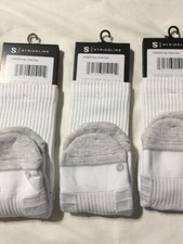 Strideline unisex-child Premium Athletic Crew Socks 3 Pack 