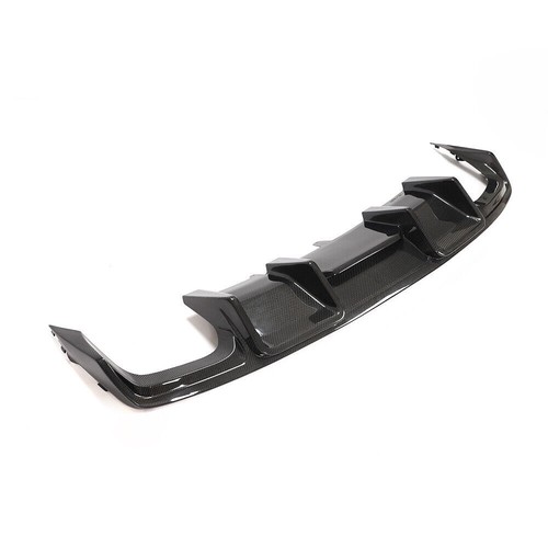 REAL CARBON For Audi A4 S-line S4 B8.5 2013-16 Rear Bumper Diffuser Lip Spoiler - Bild 10 von 12