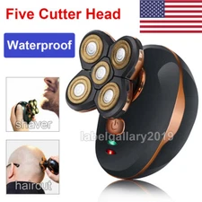 Electric Hair Remover Shavers Bald Head Razor Smooth Skull Cordless Wet Dry US