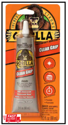 Gorilla 3 oz. Clear Grip Tube (FREE SHIPPING)