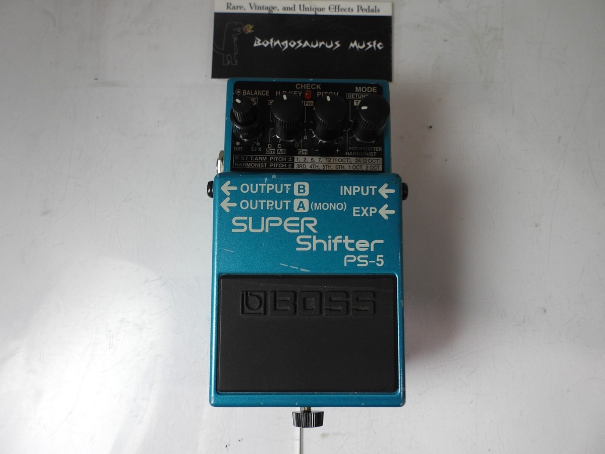 BOSS PS-5 Super Shifter エフェクター Joe Walsh's Boss PS-5 Super Shifter – Ground Guitar