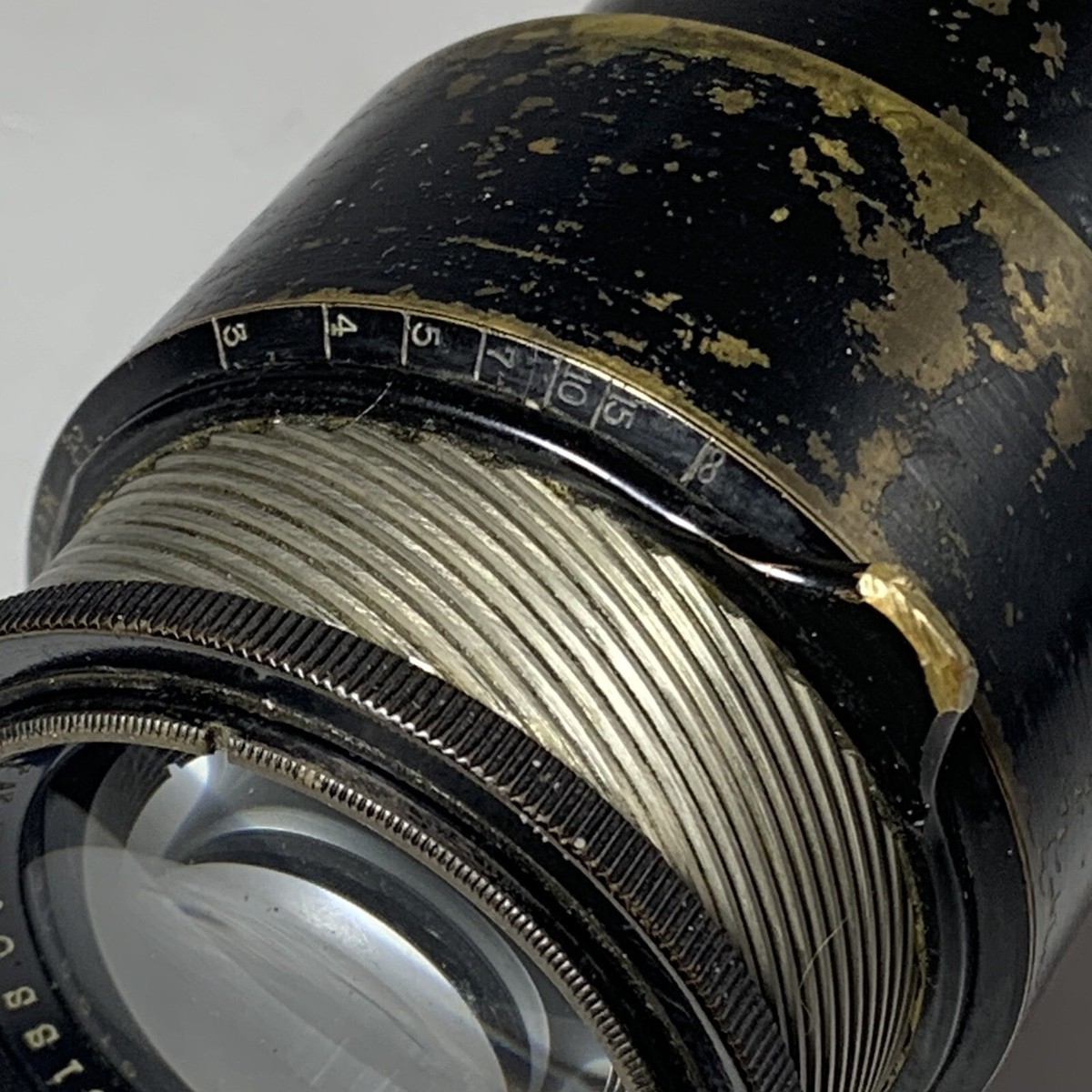 Carl Zeiss Jena 15cm F4.5 Tessar Brass Lens Vintage #380907 | eBay