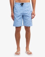 US Polo Assn NWT Men s Blue Cargo Swim Shorts Size M