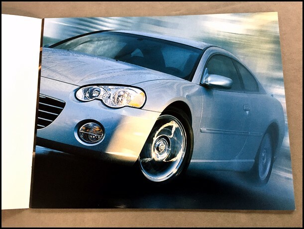 2004 Chrysler Sebring Coupe 18-page Factory Car Sales Brochure