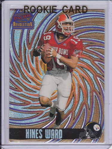 HINES WARD 1998 Pacific Revolution ROOKIE CARD Pittsburgh Stelers Football RC - Picture 1 of 2