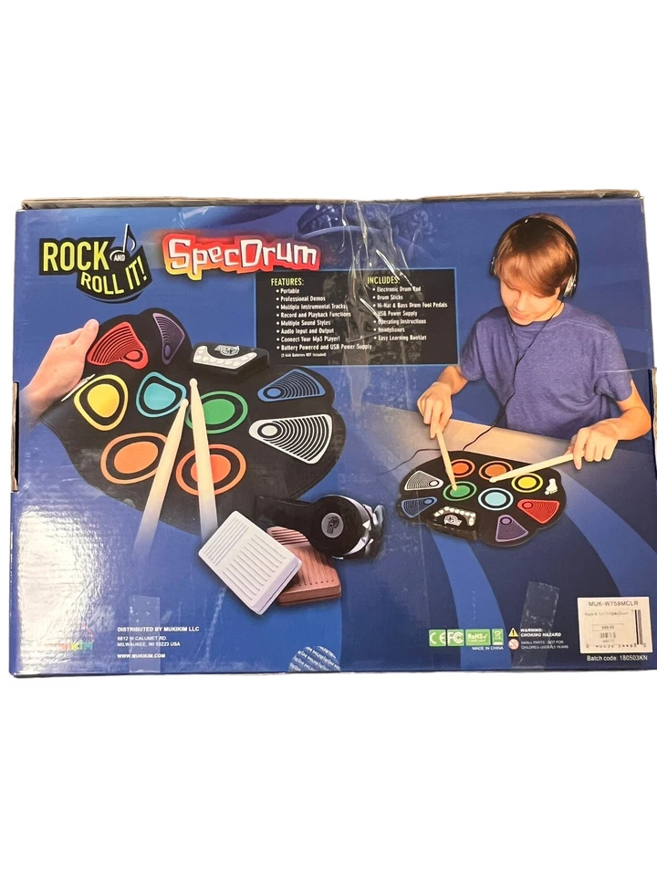 Kit de batería enrollable flexible Spectrum Foto 2 de 4