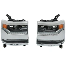 LABLT Headlight Headlamp Assembly For 2016-2018 Silverado 1500 Right&Left Side