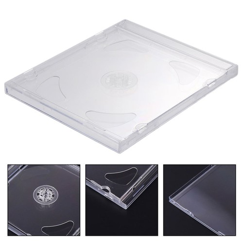 25PCS Clear CD Cases DIY DVD Packages Portable DVD Storage Boxes for Home - Afbeelding 9 van 12
