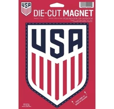 Team USA WinCraft 5" x 7" Die Cut Logo Magnet