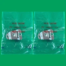 2 Pack of Motorola HLN9073B / Microphone Hang-up Clips