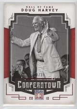 2015 Panini Cooperstown HOF Induction Red 28/35 Doug Harvey #27 HOF y0i