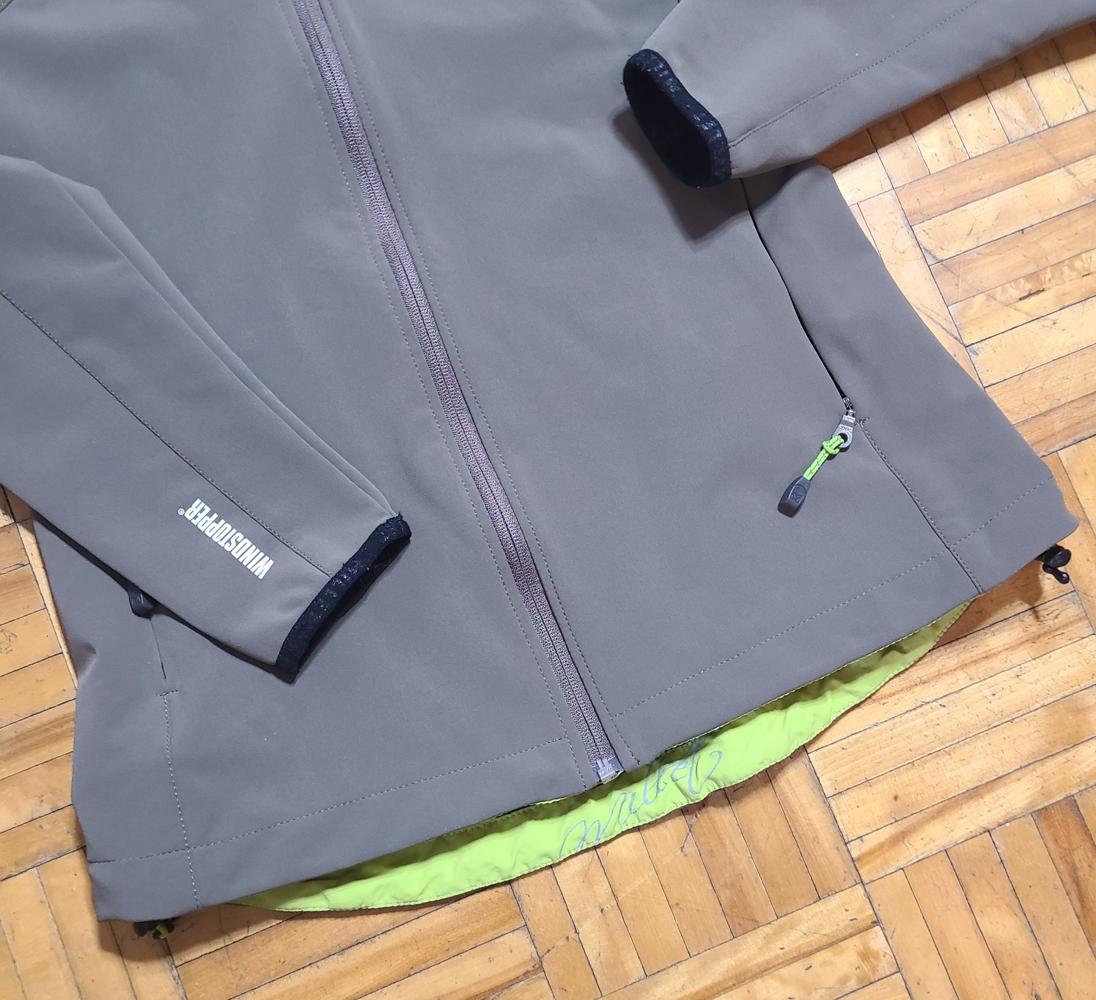 Millet Soft Shell Lined Windstopper Full Zip Shie… - image 4